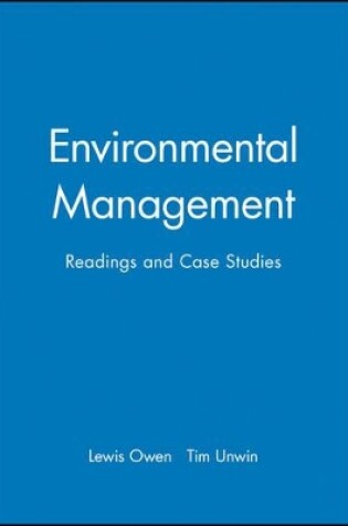 Cover of Environmental Management