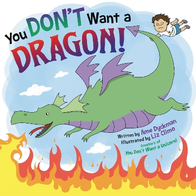 Book cover for You Don't Want a Dragon!