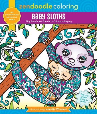 Book cover for Zendoodle Coloring: Baby Sloths