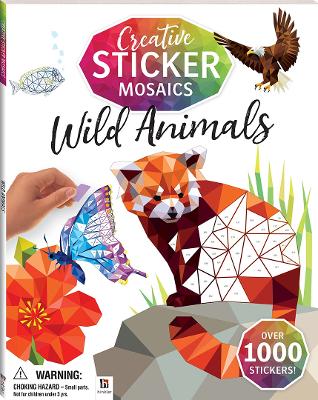 Cover of Creative Sticker Mosaics: Wild Animals