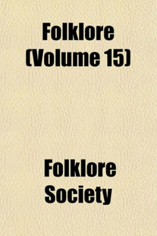 Cover of Folklore (Volume 15)