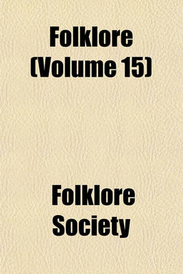 Book cover for Folklore (Volume 15)