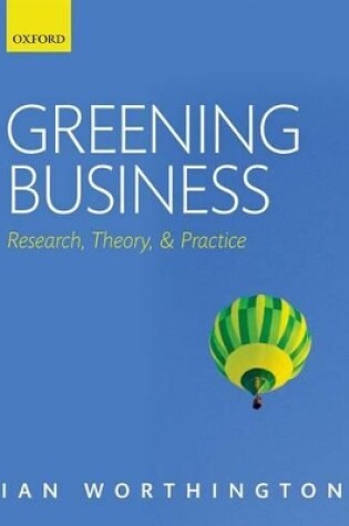 Cover of Greening Business