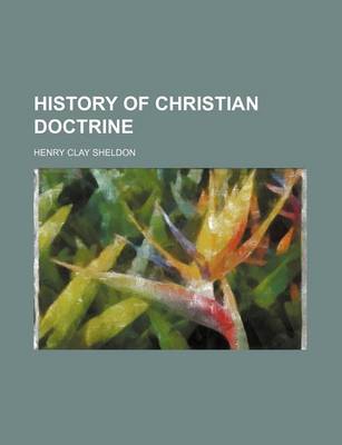 Book cover for History of Christian Doctrine