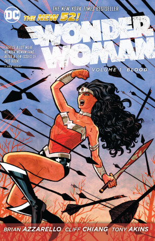 Book cover for Wonder Woman Vol. 1: Blood (The New 52)