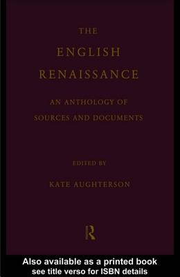 Cover of The English Renaissance