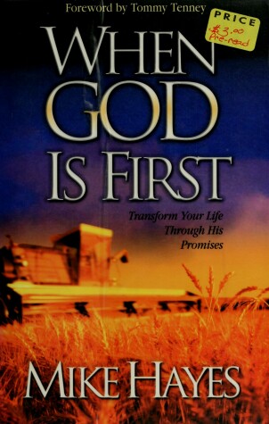 Book cover for When God is First