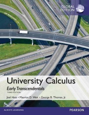 Book cover for University Calculus, Early Transcendentals with MyMathLab, Global Edition