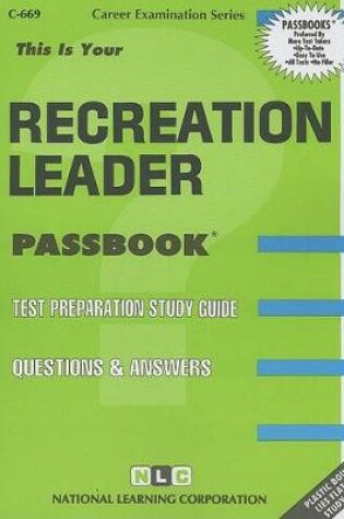 Cover of Recreation Leader