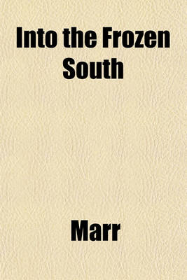 Book cover for Into the Frozen South