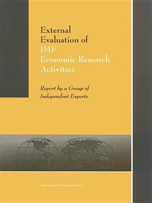 Book cover for External Evaluation of IMF Economic Research Activities