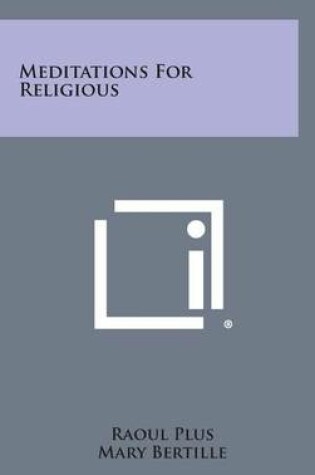 Cover of Meditations for Religious