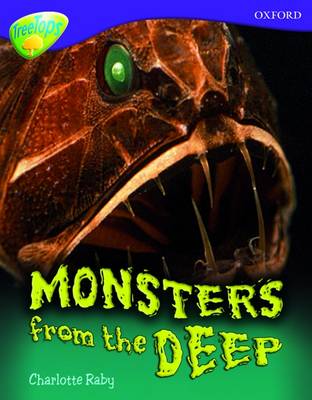 Book cover for Level 11A: TreeTops More Non-Fiction: Monsters From the Deep