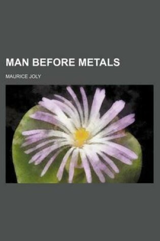 Cover of Man Before Metals