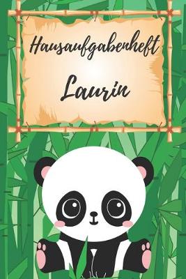 Book cover for Hausaufgabenheft Laurin