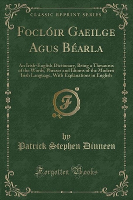 Book cover for Foclóir Gaeḋilge Agus Béarla