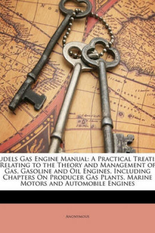 Cover of Audels Gas Engine Manual