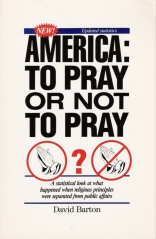 Book cover for America, to Pray or Not to Pray?