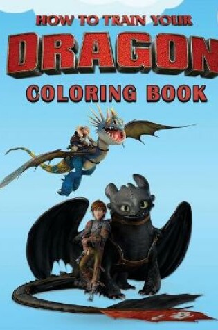 Cover of How to train your dragon Coloring Book