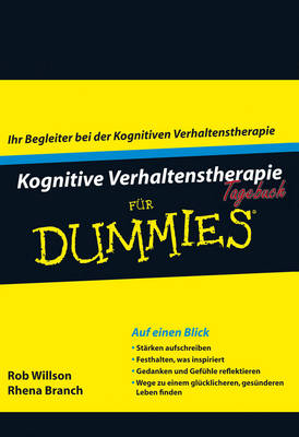 Book cover for Kognitive Verhaltenstherapie Tagebuch für Dummies