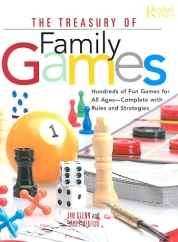 Book cover for The Treasury of Family Games