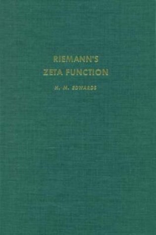 Cover of Riemannaes Zeta Function
