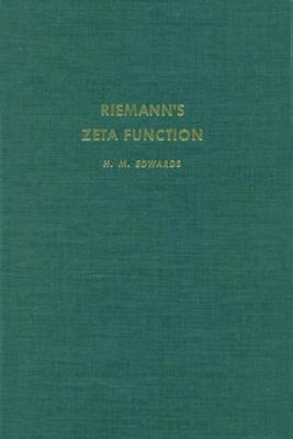 Cover of Riemannaes Zeta Function