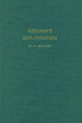 Book cover for Riemannaes Zeta Function