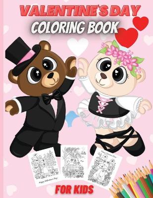 Book cover for Valentine`s Coloring Book For Kids