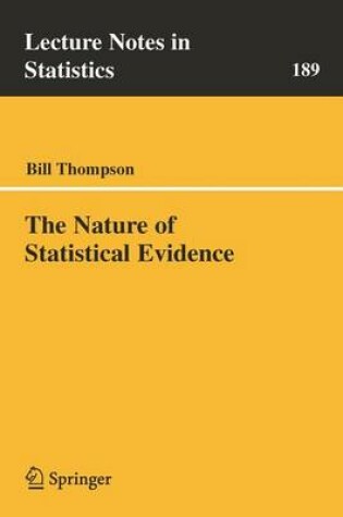 Cover of The Nature of Statistical Evidence