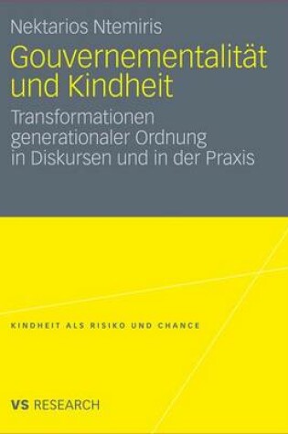 Cover of Gouvernementalitat Und Kindheit