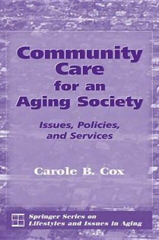 Cover of Community Care for an Aging Society