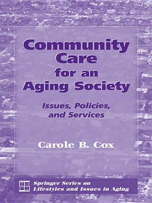 Book cover for Community Care for an Aging Society