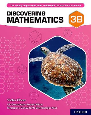 Book cover for Discovering Mathematics: Student Book 3B