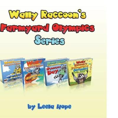 Book cover for Wally Raccoon's Farmyard Olympics Series