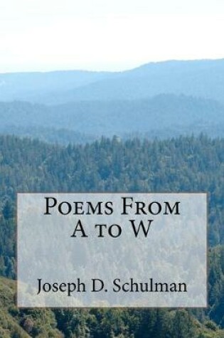 Cover of Poems From A to W