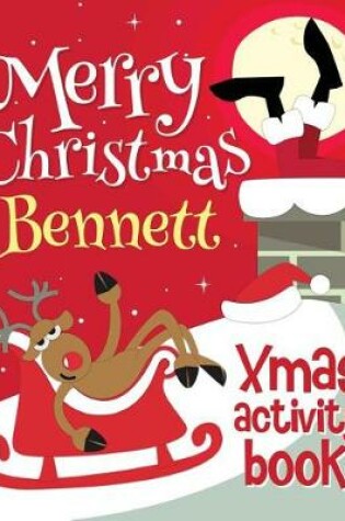 Cover of Merry Christmas Bennett - Xmas Activity Book