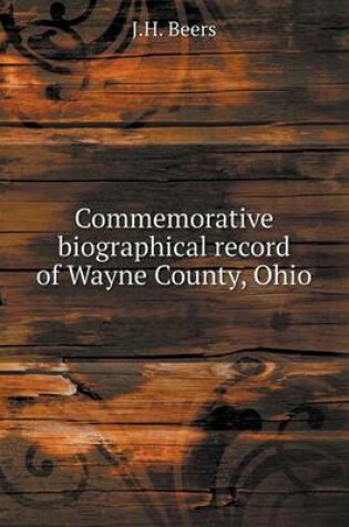 Cover of Commemorative biographical record of Wayne County, Ohio