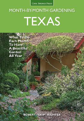 Book cover for Texas Month-By-Month Gardening