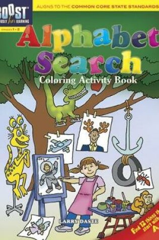 Cover of BOOST Alphabet Search Coloring Activity Book