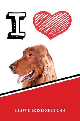 Book cover for I Love Irish Setters