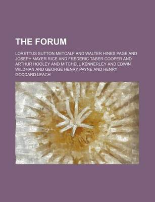 Book cover for The Forum (Volume 66)