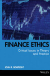 Book cover for Finance Ethics:  Critical Issues in Theory and Practice