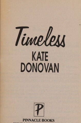 Cover of Timeless:Romance