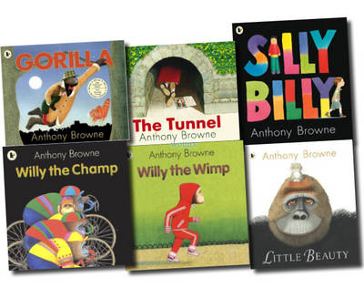 Book cover for Anthony Browne Collection Set (little Beauty, Willy the Wimp, Willy the Champ, Silly Billy, Gorilla, the Tunnel)