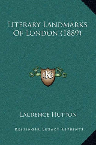 Cover of Literary Landmarks of London (1889)