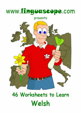 Book cover for 46 Worksheets to Learn Welsh