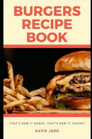 Cover of Burgers Recipe Book