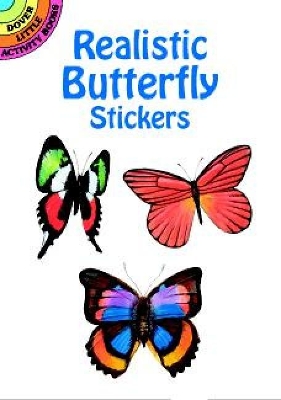 Book cover for Realistic Butterfly Stickers