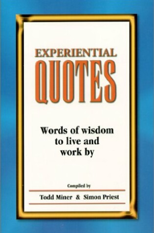 Cover of Experiental Quotes